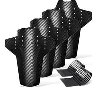 FETESNICE MTB Mudguard - 2 guardabarrpara Bicicletas de montaña Delany Traseros universales MTB Mudguard adecuados para Todas Las Bicicletas.