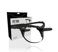 FETISH Arnés Submisivo Negro - Silicona Suave Para Comodidad y Ajuste Perfecto