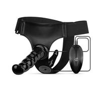 Easytoys Fetish Collection Easytoys Fetish - Conjunto Strap-On Vibrador - Negro