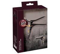 Fetish Collection Speculum with Air & Liquid Tube Black/Gold 15 cm