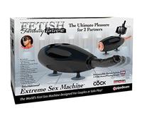 Pipedream Fetish Fantasy Extreme International Extreme Sex Machine, Black & Light, One Size