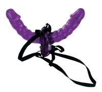 Fetish arnes doble penetracion 15cm