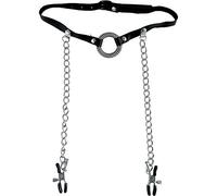 Fetish Fantasy Series Limited Edition O-Ring Ball Gag & Nipple Clamps Mordaza - 96 gr