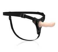 Fetish Submissive ArnÃ©s Consolador Punto G 12.5 Cm Natural