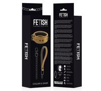Fetish Submissive Origen Collar Con Cadena - Diseño Elegante Con Forro De Neopreno Para Comodidad Y Estilo