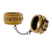 Fetish Submissive Origen Esposas Tobillos Cuero Vegano