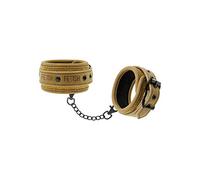 Fetish Submissive Esposas de tobillo Origen Cuero vegano 150 g