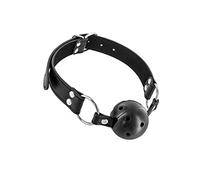 Fetish Tentation Fetish Tentation Gag Ball Transpirable Black 136 g