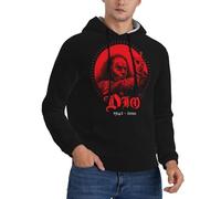 Fett Ronnie Star James Star DIO Sudadera Informal de Manga Larga para Hombre, Sudadera con Capucha para Hombre, Camisa Ligera con Capucha a la Moda