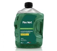 FEU VERT Líquido impiaparabrisas Coche 4L antimosquitos, antilluvia -5ºC