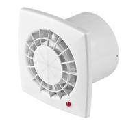 Feuchtesensor Ventilador de Pared 150MM Cubrir Cuarto Baño Vent IPX4 Vega