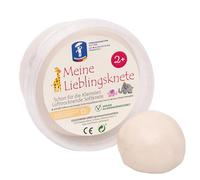 Feuchtmann 628 1518-1 1518-1-MEINE EBLINGSKNETE EDU Edition - Plastilina para niños en color blanco, 500 g lata de pasta para modelar, a partir de 2 años