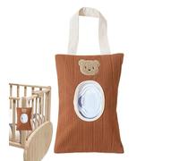 Feuchttuch Spender - Nachfüllbarer Feuchttuch Behälter | Baby Wipe Holder | Babytücher Dispenser | Zugspender | Tragbar Aufhängbar Für Reise Bad Küche Wand Organisation - 17x25 Cm/6,69 X 9,84 Zoll