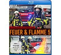 Feuer und Flamme - Mit Feuerwehrmännern im Einsatz - Staffel 5 [Alemania] [Blu-ray]
