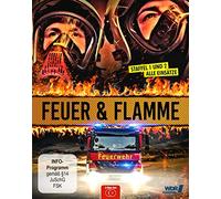 Feuer und Flamme - Mit Feuerwehrmännern im Einsatz - Staffel 1+2 [Alemania] [Blu-ray]