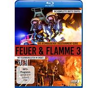 Feuer und Flamme - Mit Feuerwehrmännern im Einsatz - Staffel 3 [Alemania] [Blu-ray]