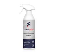 FEUERFEST Spray Impermeabilizante Ignífugo para Textiles - Certificado DIN 4102-B1 & Oeko-Tex - Tratamiento Ignífugo de Alto Rendimiento, Incoloro y Sin Solventes - Uso en Spray o Inmersión 560 ml