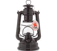 Feuerhand Baby Special 276 - Farol de petróleo de acero con recubrimiento en polvo y cristal irrompible, fabricado en Alemania desde 1893, color negro mate