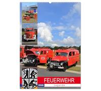 FEUERWEHR-Legende (Wandkalender 2026 DIN A2 hoch), CALVENDO Monatskalender: Ein Kampftrupp gegen FEUER und FLAMME