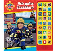Feuerwehrmann Sam - Mein großes Soundbuch - 27-Button-Soundbuch - Hardcover-Buch mit 27 Geräuschen