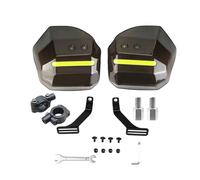 feveo Paramanos de Motocicleta - Protectores de Manillar universales con Tiras Reflectantes - Protector de Mano para Motos de Cross, Motocross, Protectores de Manos para Motocicletas, Protectores