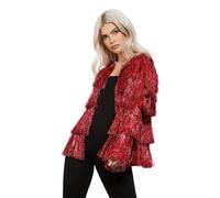 Fever Abeto Festival Chaqueta para Carnaval Disfraz Mujer Fiesta Rave Dis