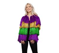 Fever Abeto Festival Chaqueta para Carnaval Disfraz Mujer Fiesta Rave Dis