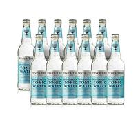 Fever Tree Mediterranean Tonic Water - Botellas de agua (0,5 L, 12 unidades de 500 ml)