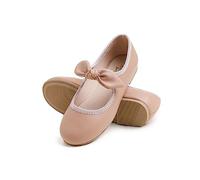 Feversole Bailarinas Niña de Vestir - Zapatos Cómodos para Ceremonias - Ballet Flats