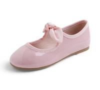 Feversole Bailarinas Niña de Vestir - Zapatos Cómodos para Ceremonias - Ballet Flats Rosa Pat 33