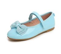 Feversole Cute Bow Bailarinas Niña de Vestir - Zapatos Cómodos para Ceremonias - Ballet Flats