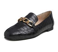 Feversole Women's Fashion Trim Deco Loafer Slippers,Zapatillas Decorativas Alla Moda per Donna