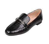 Feversole Women's Fashion Trim Deco Loafer Slippers,Zapatillas Decorativas Alla Moda per Donna