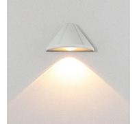 FEWDSCA Al Aire Libre Impermeablequeña Y Sencilla Pared Sconce Pintado Aluminio Pared Linterna Llevó Luz de Ahorro de Energía Pared Montaje Luz Patio Pasillo Delantero Decoración Lámpara de Pared/Whit