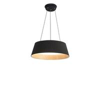 FEWDSCA Creativo Plisado Columna Lámpara Led 3000K Caliente Resina Colgante Luz Interior Ajustable Altura Del Techo Luminaria/Oscuro