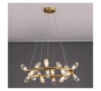 FEWDSCA Decoración de la Luz Del Techo Luces Colgantes, Lujo Lámpara de la Sala de Estar, Lámpara Del Dormitorio, Luz Del Techo, Iluminación Interior/20 Cabezas