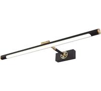 FEWDSCA Espejo Led Baño Espejo Lámpara,V-Intage Baño Impermeable Espejo Luces Retro Dormitorio Espejo Lámpara de Pared Espejo Ajustable Luz de Pared Delantera,Techo de Lámpara/Icolor/45 cm 8 W