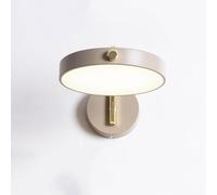 FEWDSCA Iluminación de Pared Moderna Sala de Estudio Industrial Sconces Niños Dormitorio Retro Granja Lámpara de Entrada Porche, Sala de Estar, Decoración Junto a la Cama/Caquí