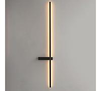 FEWDSCA Lámpara de Pared de Tira Larga, Sconce de Pared Lineal de Aluminio con Sombra De, Luz de Atmósfera de Iluminación Decorativa Del Pasillo, Lámparas de Pared Led Modernas, Lámparas de Lavadora d