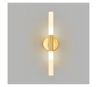 FEWDSCA Lámparas de Pared Color Dere Iluminación de Pared de Metal Luz de Vanidad Sombra de Transparente Lámpara de Montaje en la Pared Luz Del Espejo Del Baño Moderno