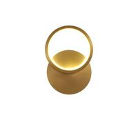 FEWDSCA Latón Lámpara de Pared Tri Color Llevó Luminaria de Pared para Sala de Estar, Comedor Sala de Hotel Sala Corredor Cafetería Pared Sconce/Cuadrado24 * 30Cm