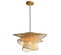 FEWDSCA Light Fixtures Wicker Light Covers Modern Light Home Decor Intricate Diniliviroom/36Cm