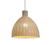 FEWDSCA Liviroom Light Retro Industrial Woven Vietnamese Style Lantern Coastal Adjustable Diniroom Hangingp/Beige/50Cm