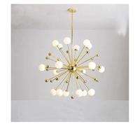 FEWDSCA Luz de Lámpara Inicio Atmósfera Restaurante Iluminaciónrsonalidad Creativa Mágica Grano Lámpara de Habitación Molecular/Variable/12 Luces