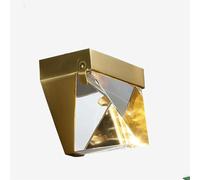 FEWDSCA Modern Led Crystal Wall Sconce, Diseño de Geometría de Lujo Lámpara Montada en la Pared de Luz Cálida para Pasillo, Sala de Estar, Dormitorio Junto a la Cama, Baño, Escalera Iluminación Del Ho