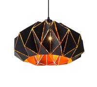 FEWDSCA Rustic Light Hollow Hangingp Industrial Spotlight Bar Ambience Farmhouse Metal Hangilight Fixture Diniroom Coffee/36Cm