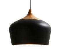 FEWDSCA Style Woodpensionp Farmhouse Ceilingp Metal Light, Dome Hangilights Kitchen Island Diniroom Bedroom/K/30Cm