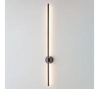 FEWDSCA Ultra-Delgado Moderno Llevó la Luz de Pared 3 Modos de Color, Diseñomalista Lámpara de Pared de Flauta Junto a la Cama/Más Abajo/65 cm