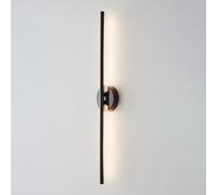 FEWDSCA Ultra-Delgado Moderno Llevó la Luz de Pared 3 Modos de Color, Diseñomalista Lámpara de Pared de Flauta Junto a la Cama/Medio/105 cm