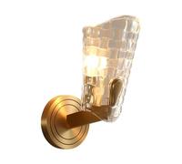 FEWDSCA Wall Sconce Lámpara de Pared Baño Iluminación de Vanidad Dormitorio Corredor Escalera Baño Fuente de Pared Base de Metal Decoración Familiar, Lámpara